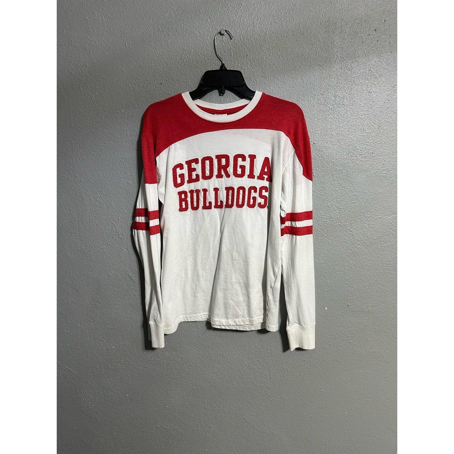 NCAA Georgia Bulldogs Halfback Raglan T-Shirt Size Small