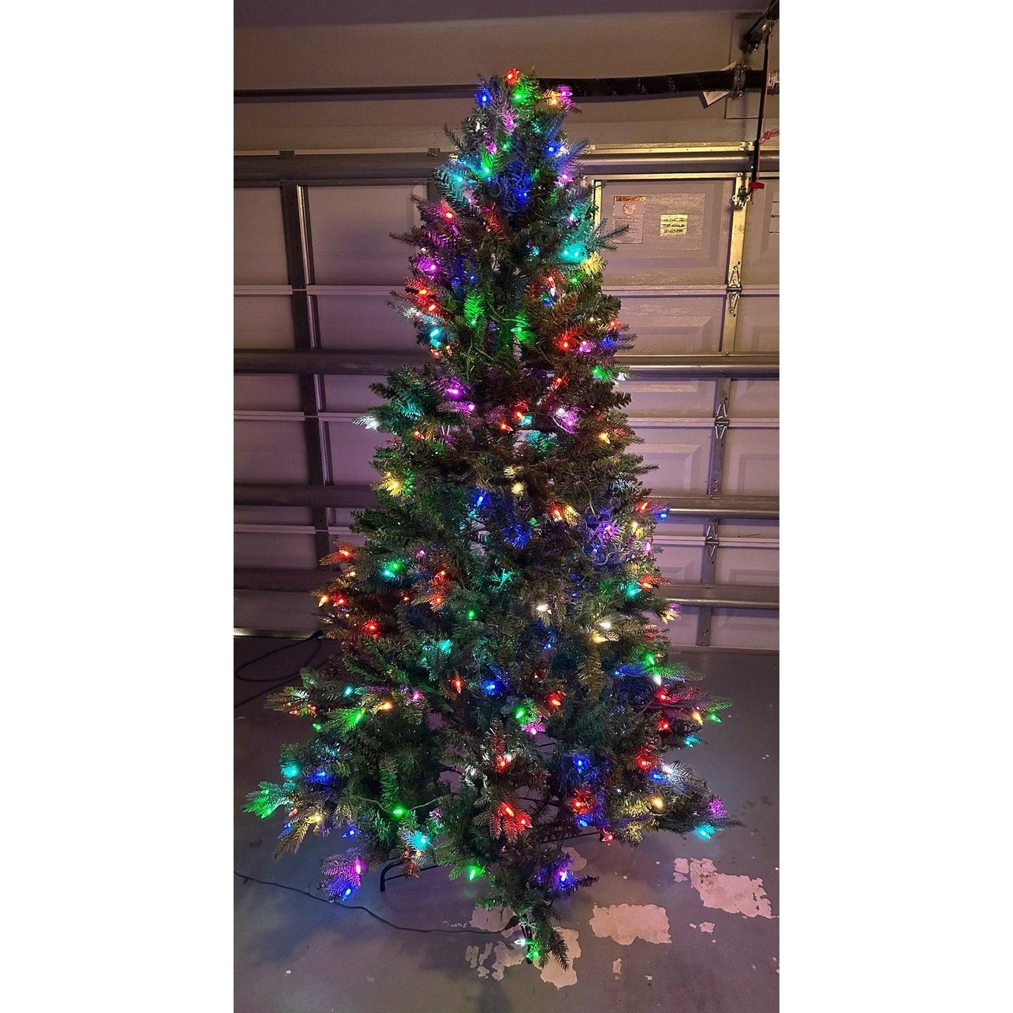 Mr. Christmas Alexa Compatible Smart Home Pre-Lit Artificial Christmas Tree