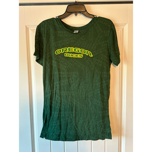 Oregon Ducks Shirt Collegiate Collection TEE Green Size XL