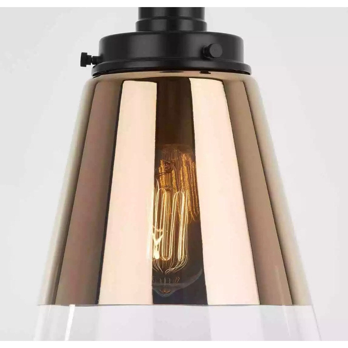 Artika Karma 1-Light Pendant Black & Gold One Size KAR1L-RN