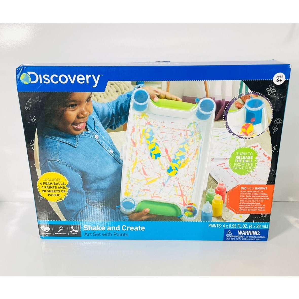 Discovery Kids Shake and Create Art Set