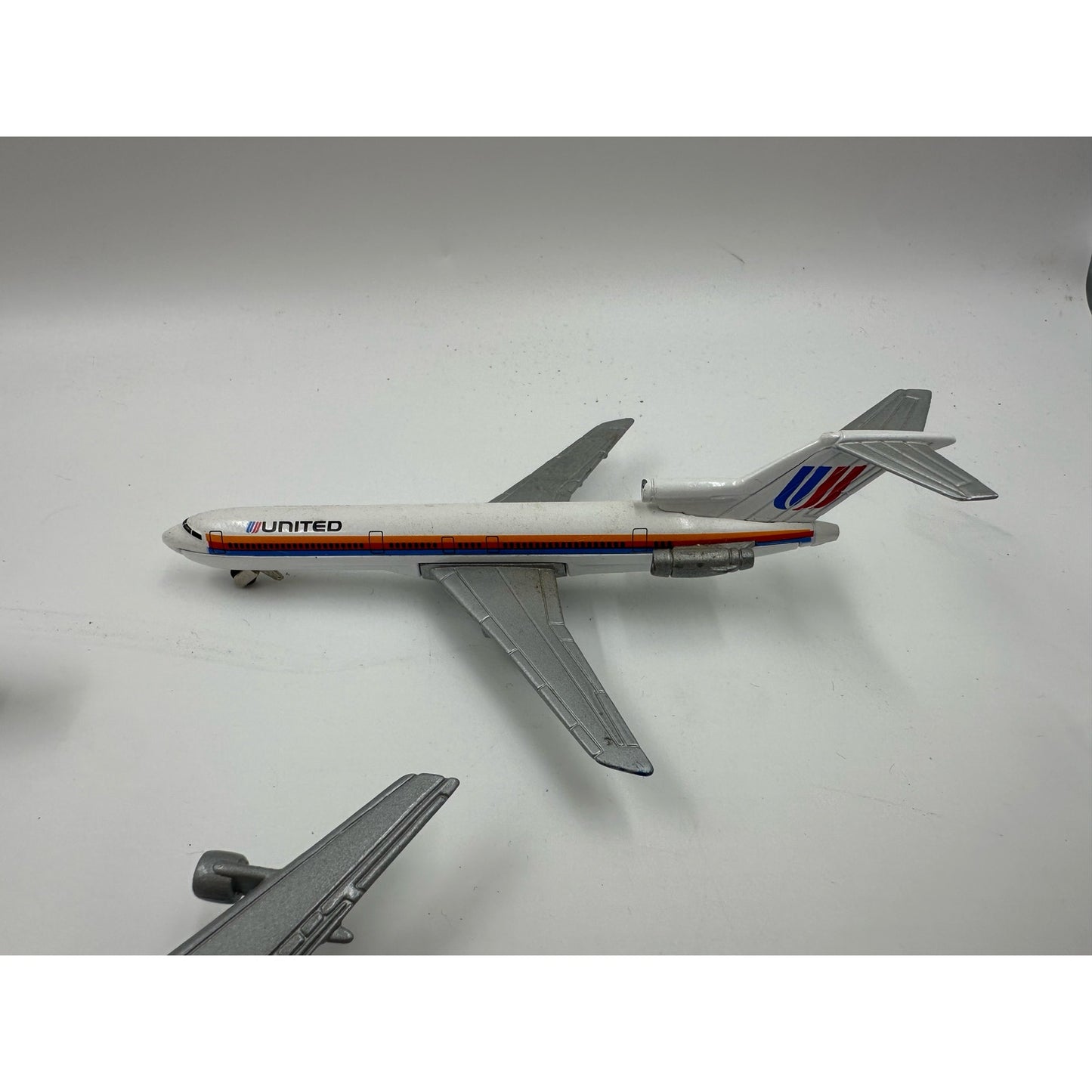 Set of 5 Vintage Ertl Metal Toy Airplanes