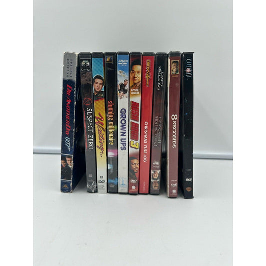 Lot of 10 DVD GOOD CONDITION