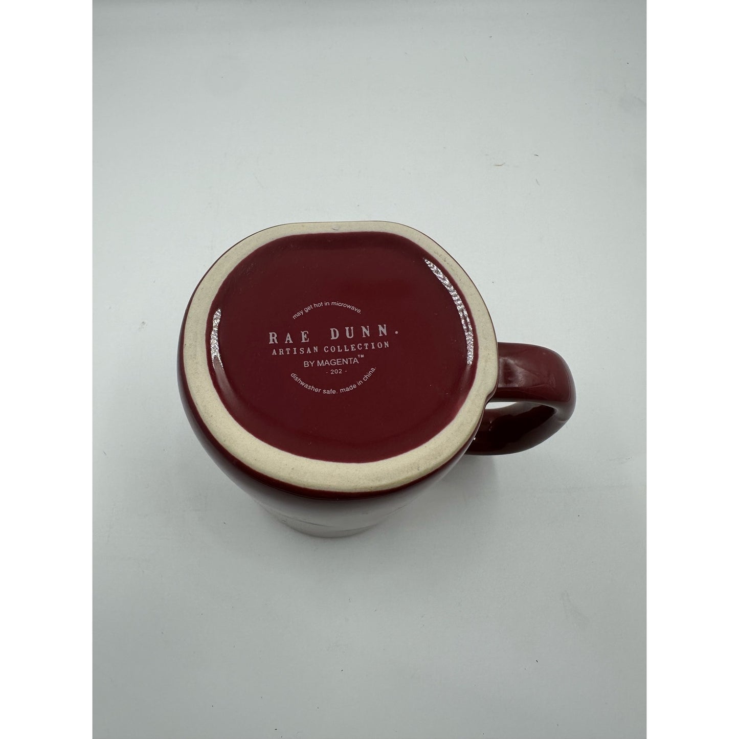 Rae Dunn Burgundy Cozy Mug