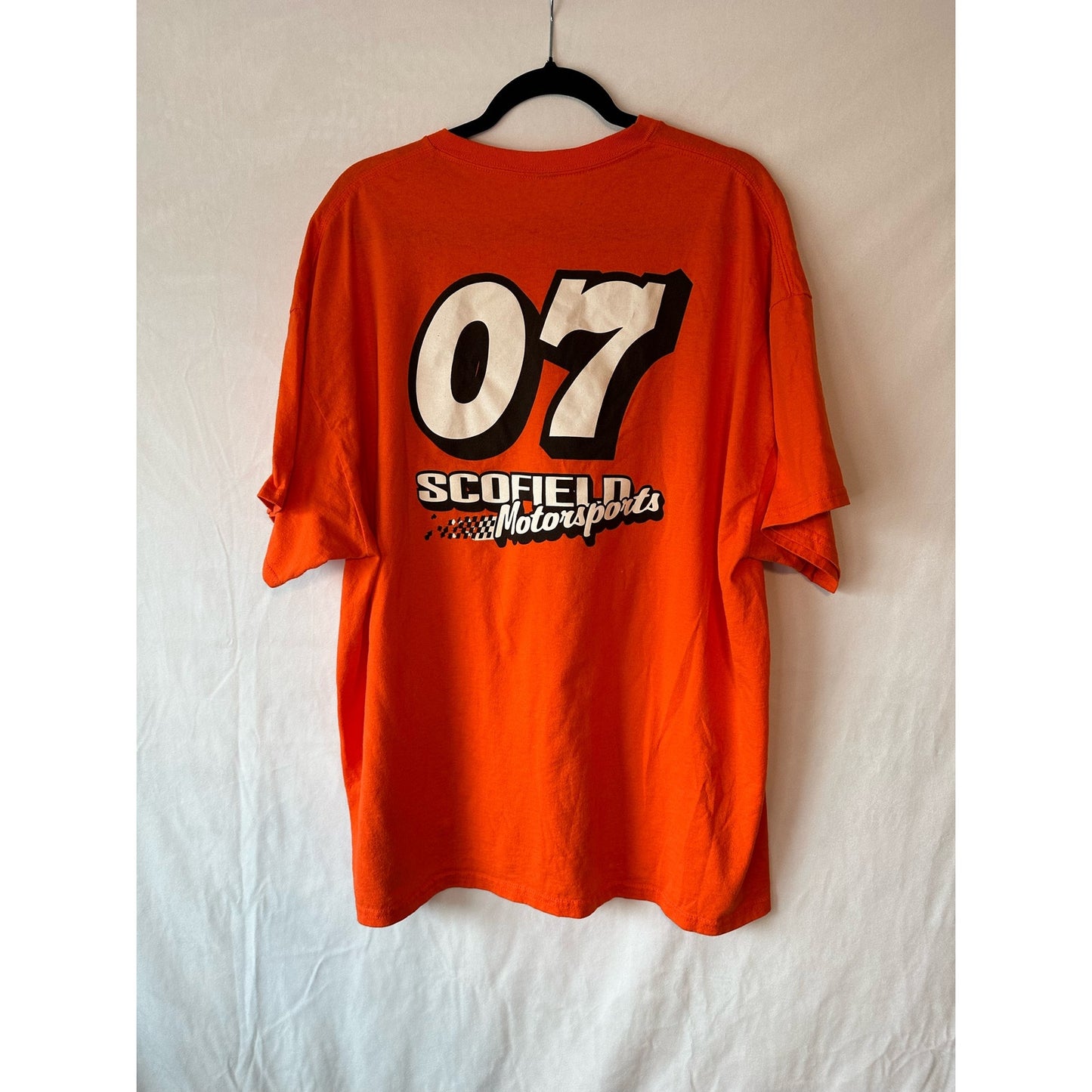 SCOFIELD MOTORSPORTS 07 Orange Size XL Shirt