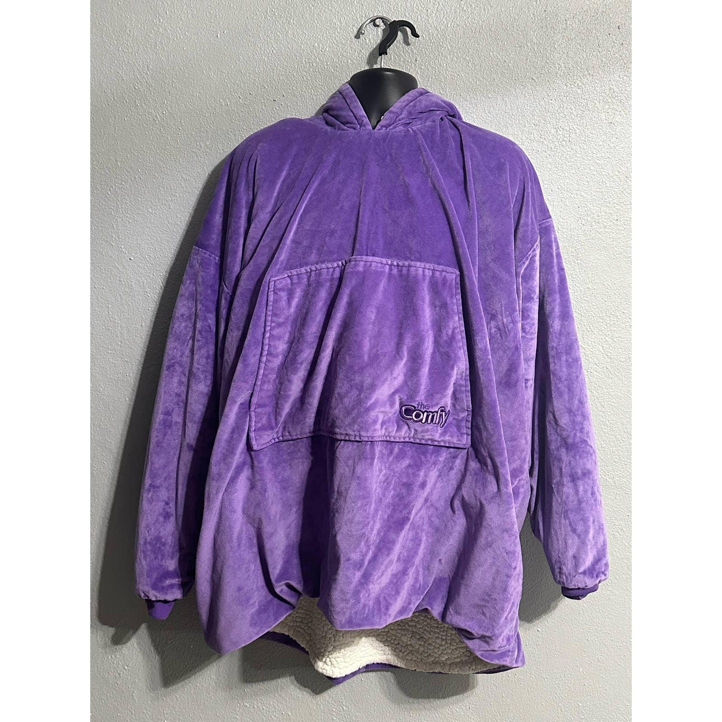 A lot of 2 The Comfy Oversized Wearable Blanket Purple and Pink Adult Size