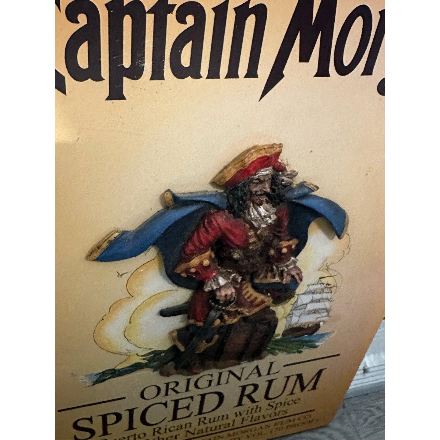 CAPTAIN MORGAN Original Spiced Rum 3D Bar Sign