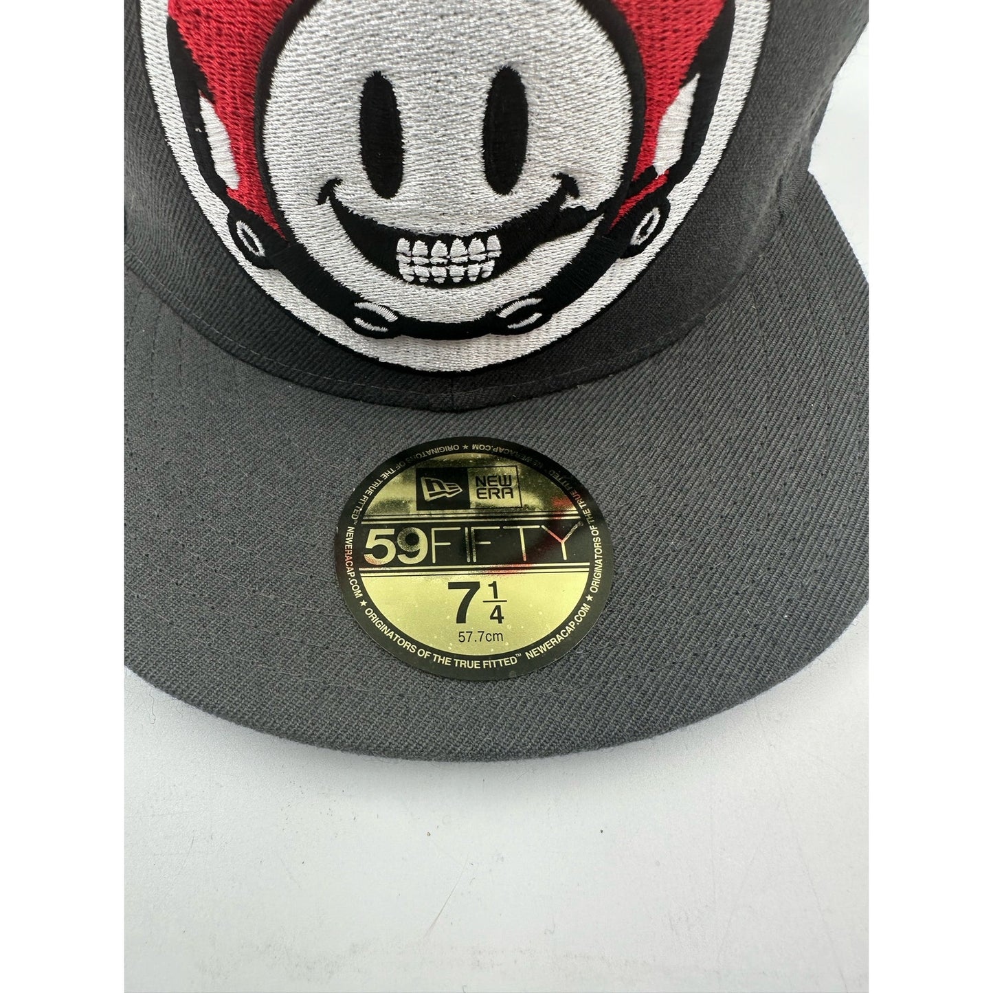 Billionaire Boys Club × New Era Size 7 1/4 Grey Patch Fitted