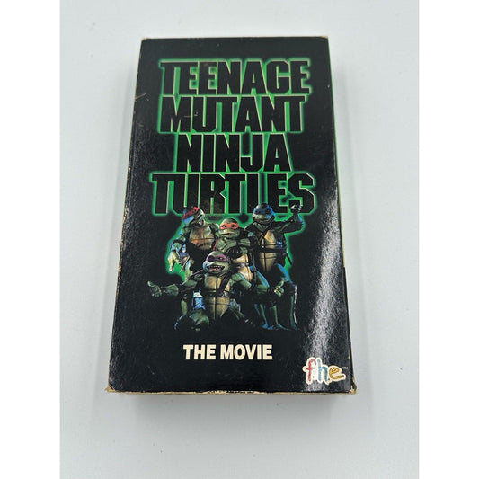 VINTAGE Teenage Mutant Ninja Turtles: The Movie (VHS, 1990)