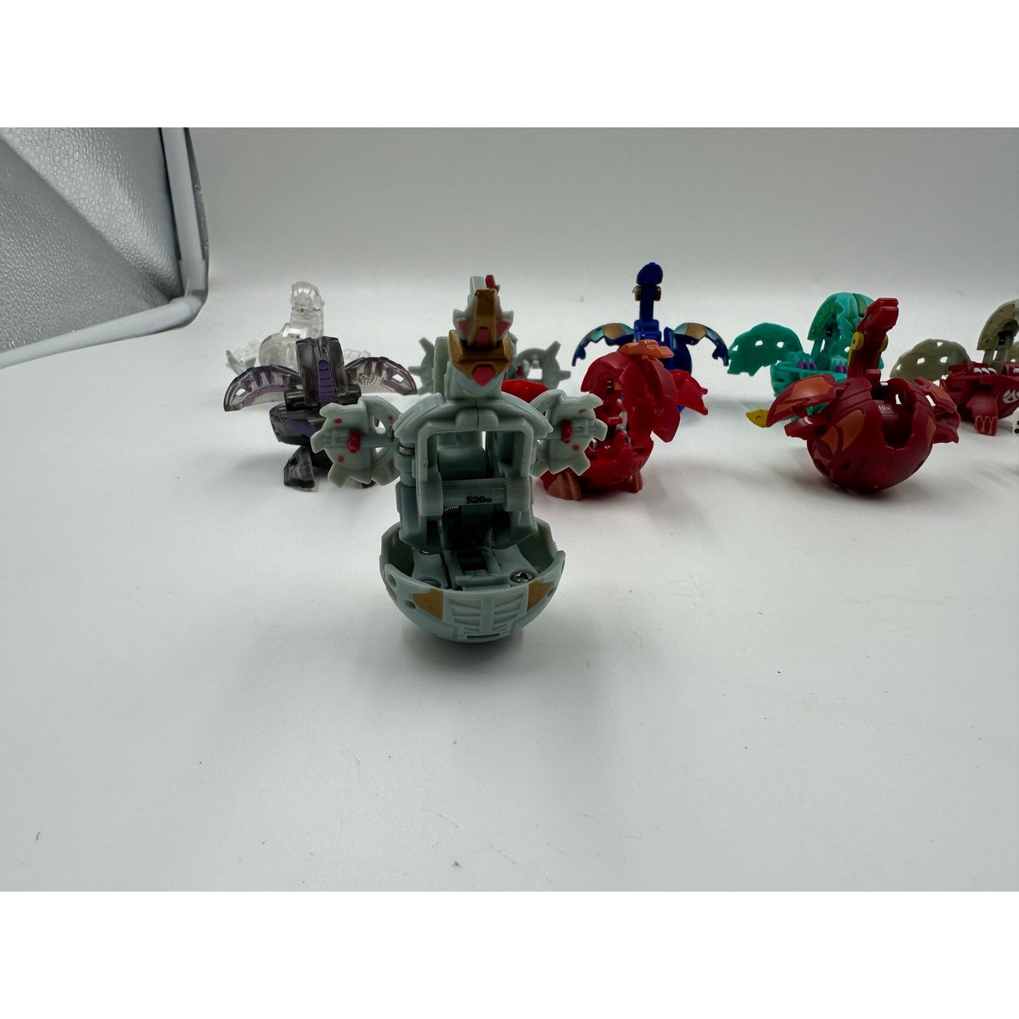 Vintage 12 Bakugan for the 1990’s with case