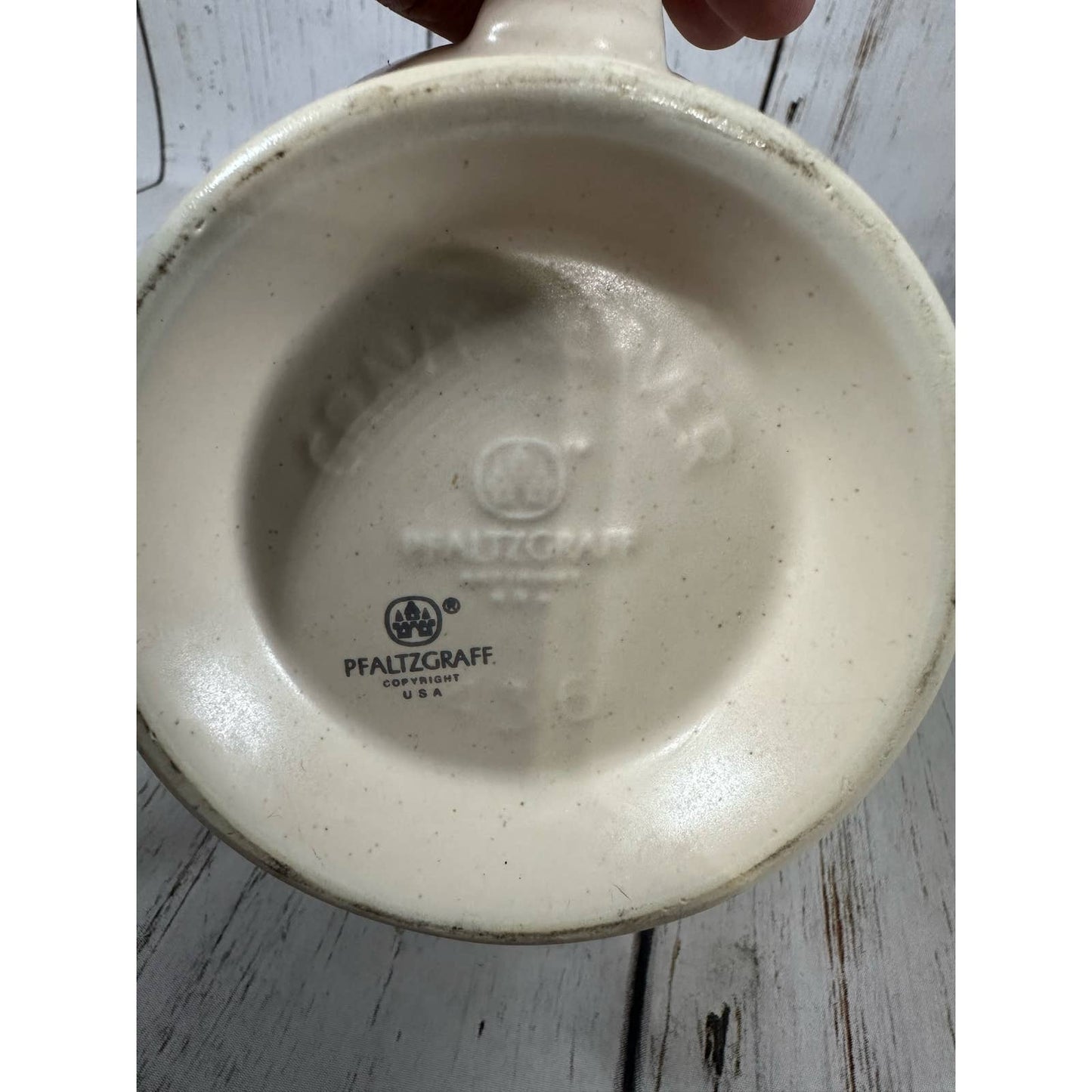 Vintage Pfaltzgraff 'Remembrance' Pattern: Gravy Boat #436, Discontinued