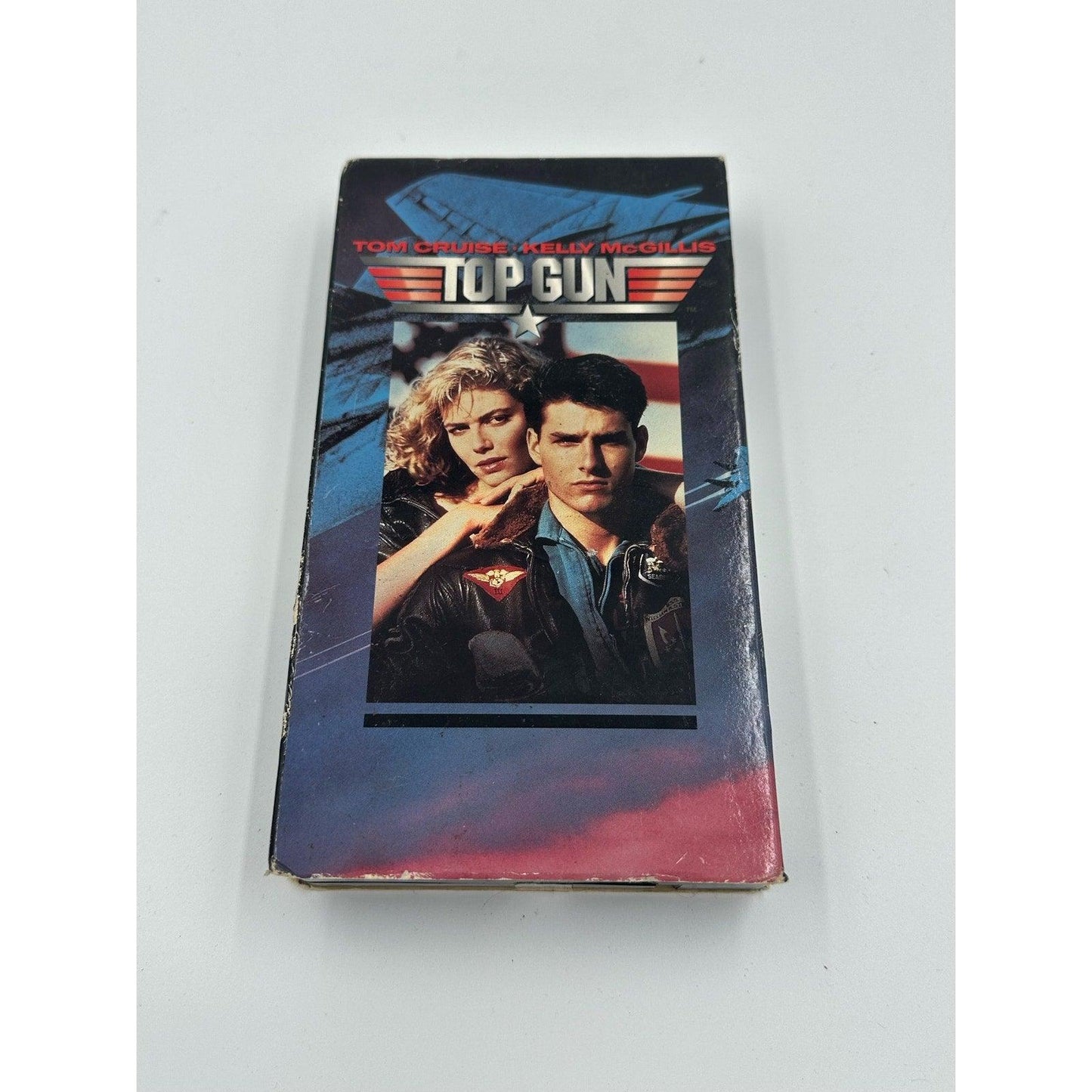 Vintage 1986 Top Gun VHS Tape