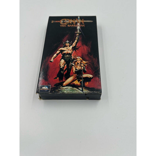 VINTAGE Conan The Barbarian VHS 1990 Rare! MCA Universal