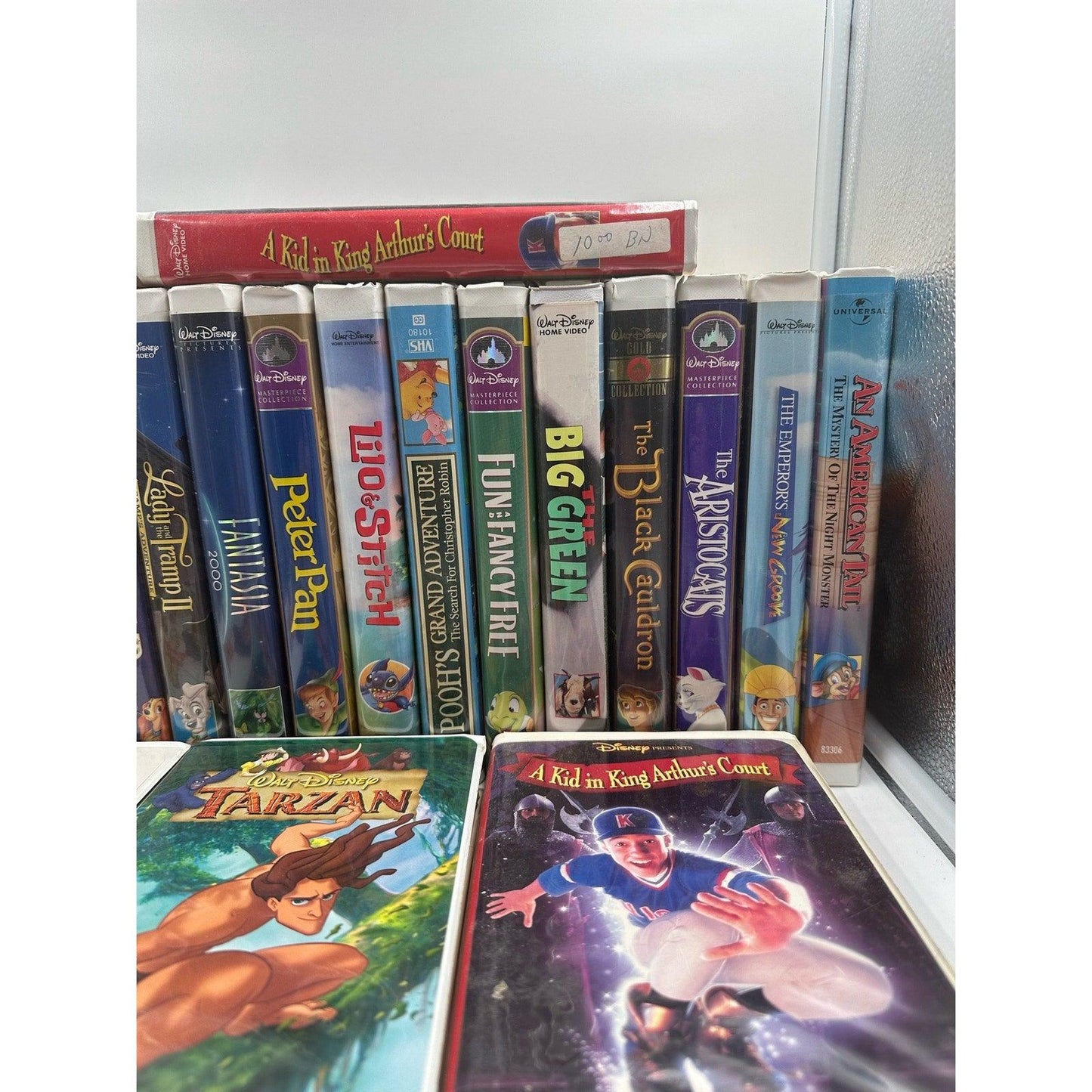 Lot of 30 Disney Clamshell VHS Tapes