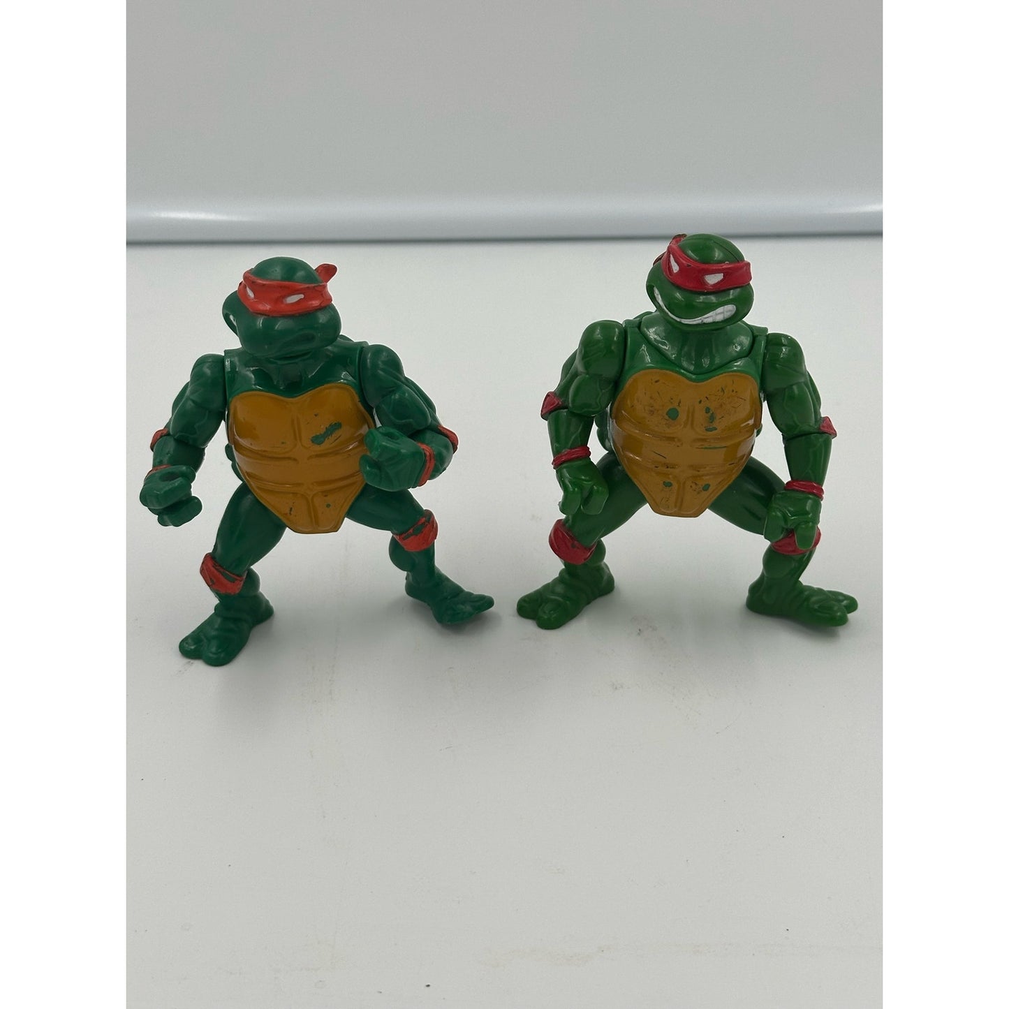 Vintage 1988 &  1991 Teenage Mutant Ninja Turtles Mikey Playmates Action Figure