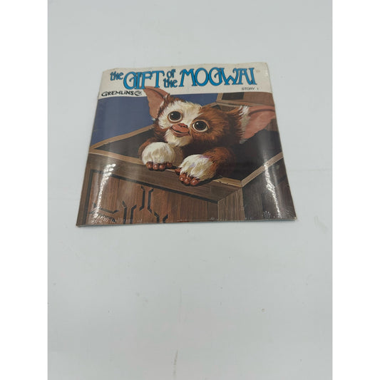 Gremlins : Story Book Read Along 45 RPM 7" Vinyl - The Gift of the Mogwai - 1984 NEW SEALED