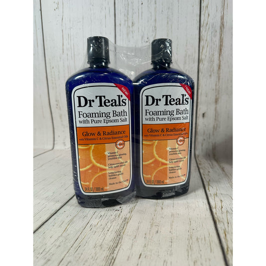 Dr. Teal's Foaming Bath (2 Pack, 34oz Ea.)