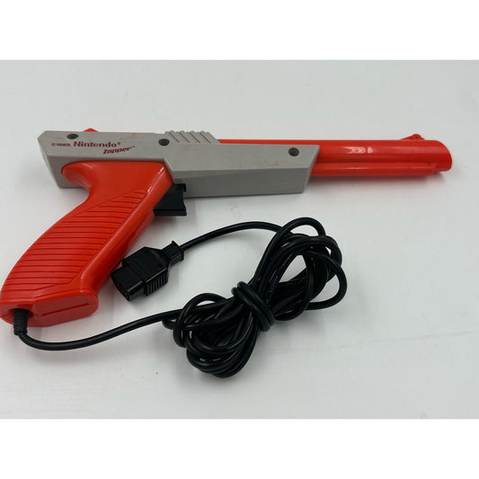 Original 1985 NES Nintendo Zapper Gun Orange Tested and Working!