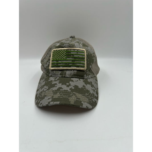 USA Veteran Flag Camo Hat