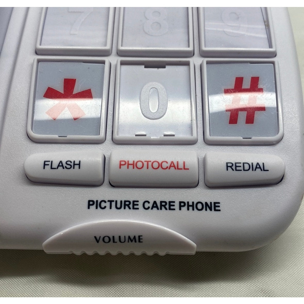 Future Call "Picture Care Phone" Model # FC-1007, FC-1007PD Big Numbers