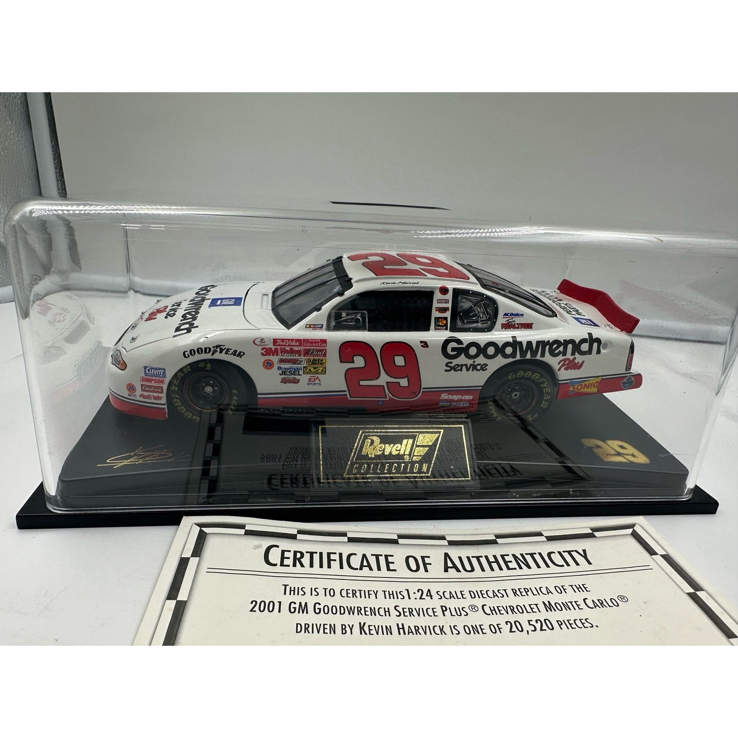 2001 Kevin Harvick GM Goodwrench Service Plus 1:24 Action Diecast