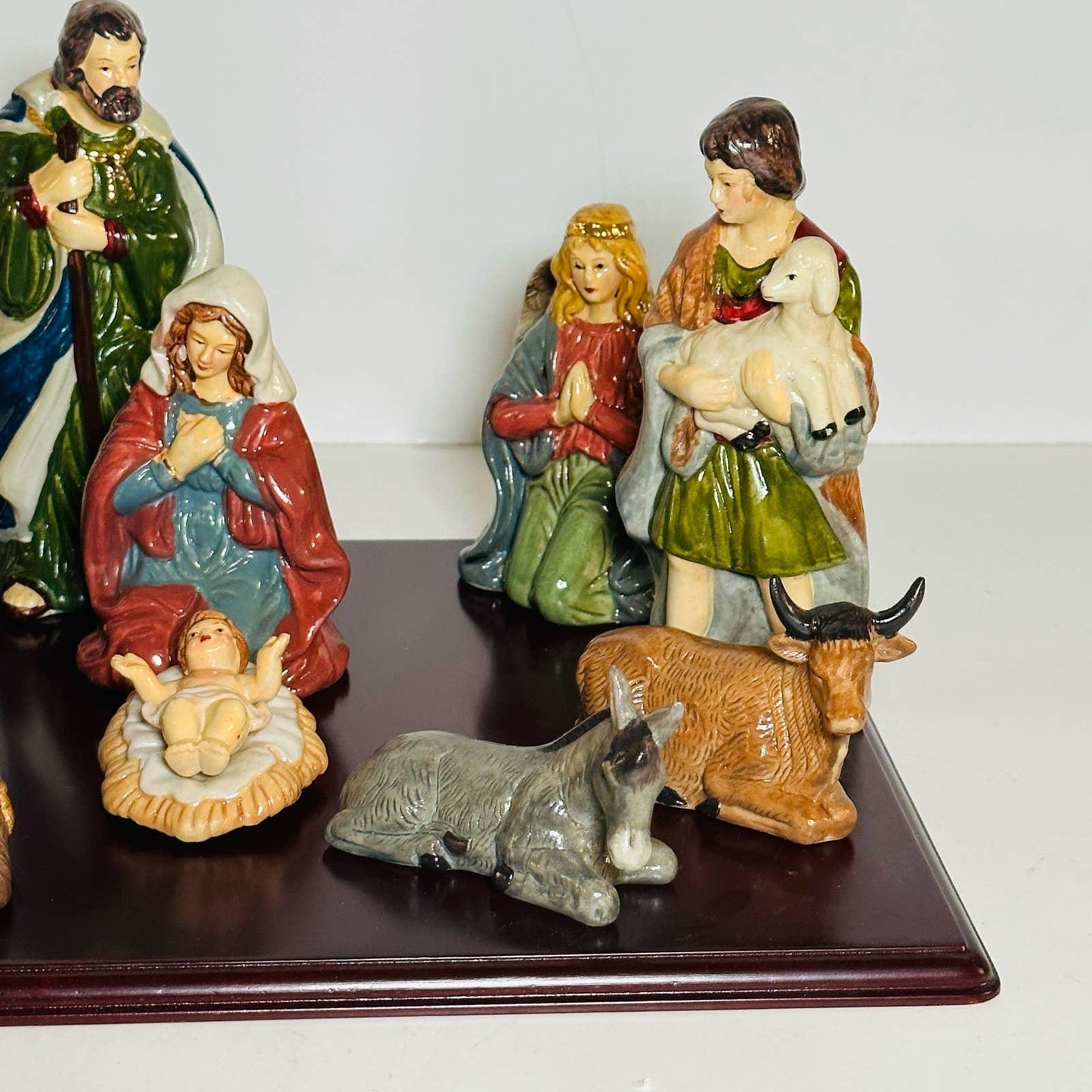 Vintage Home For The Holidays Nativity Set 2003