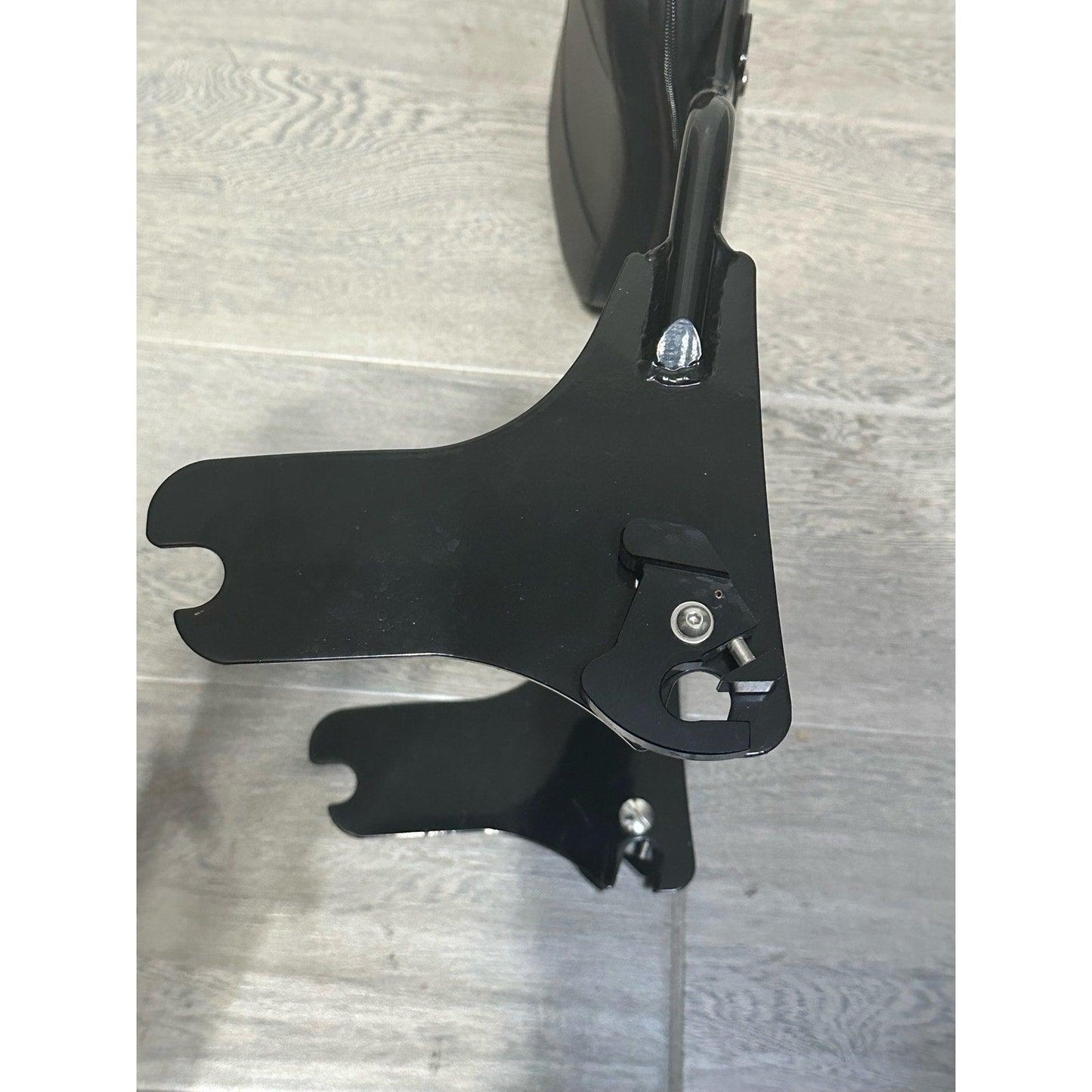 Harley Davidson OEM 08-up Touring Seat Black Vinyl Stock with Back Rest