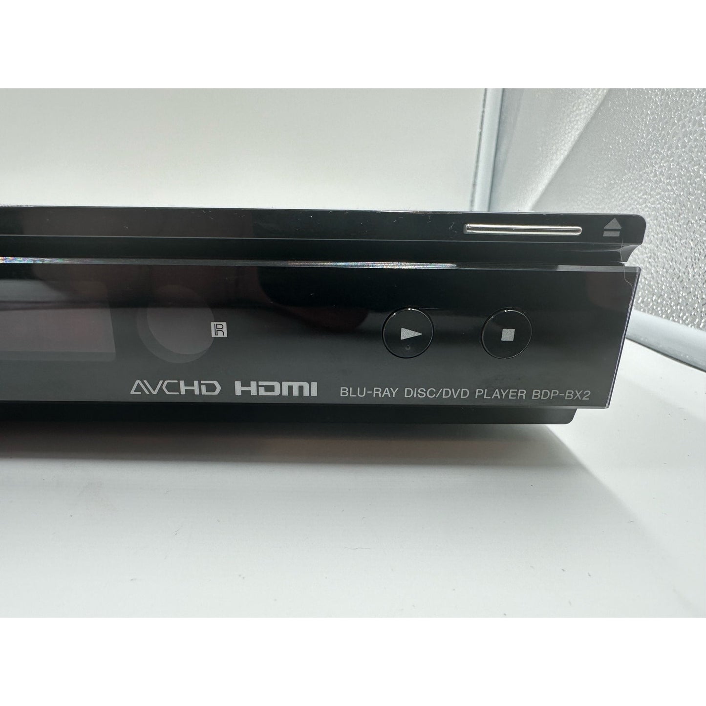 Sony AVCHD Blu-Ray DVD HDMI Player Model BDP-BX2 - NO REMOTE - Tested