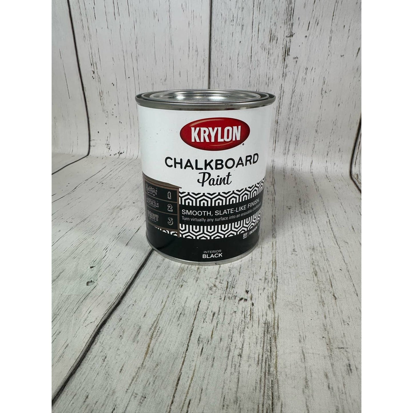 K05223000 Chalkboard Paint Special Purpose Brush-On, Black, Quart