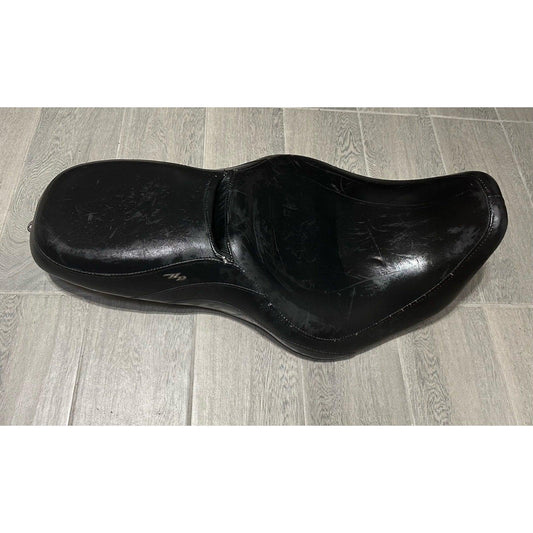 Harley Davidson OEM 08-up Touring Seat Black Vinyl Stock with Back Rest