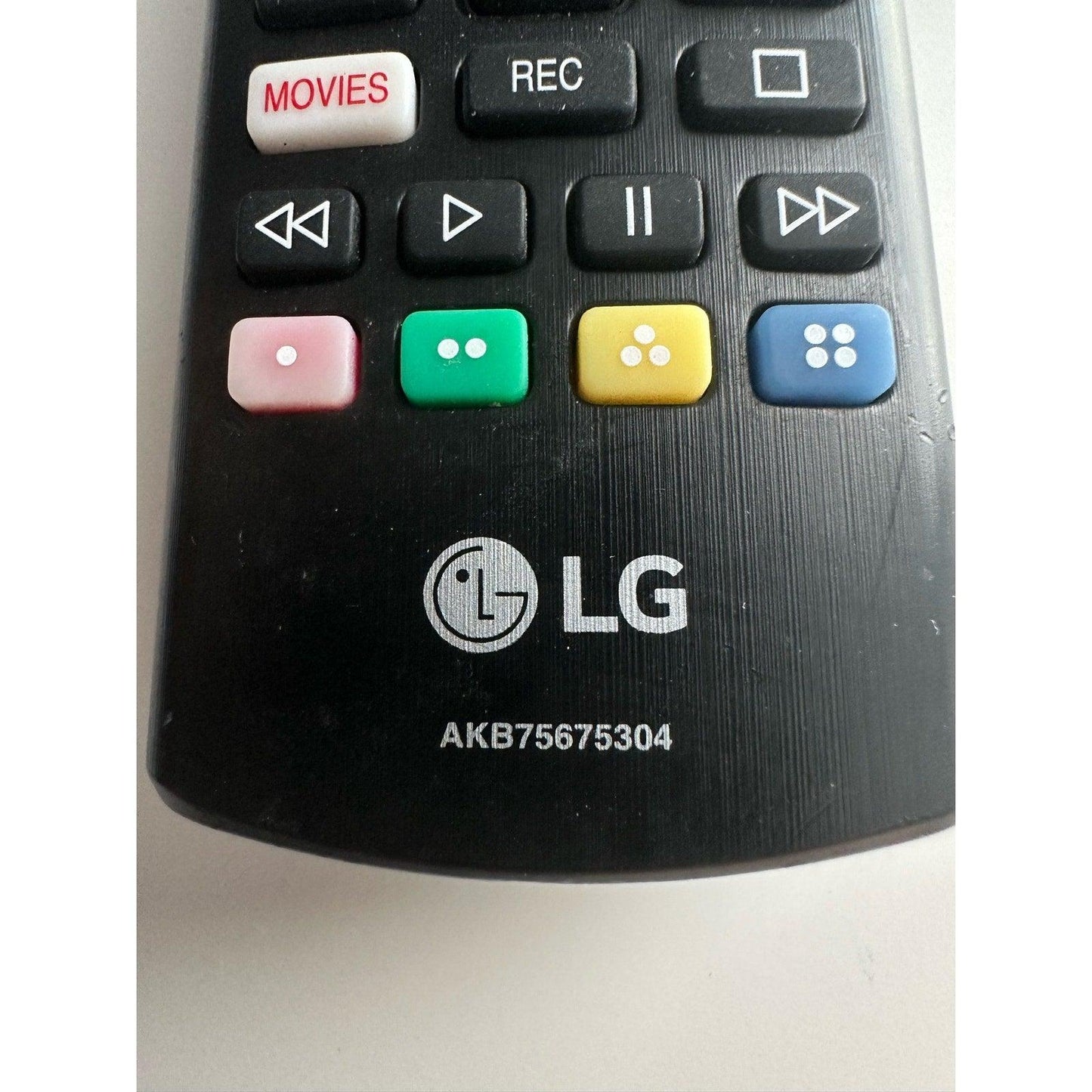 Used Original OEM LG Television AKB75675304 TV Remote Control