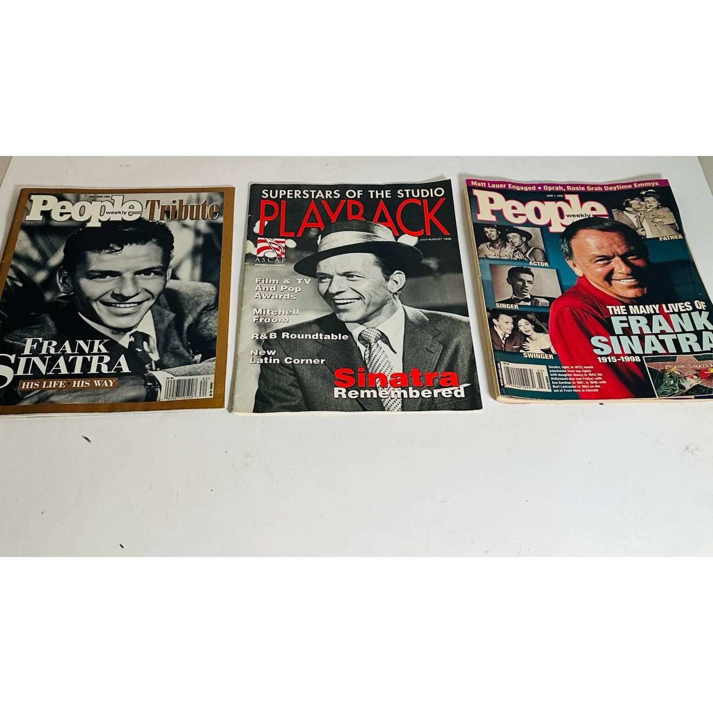 Lot of 12 Frank Sinatra Magazines