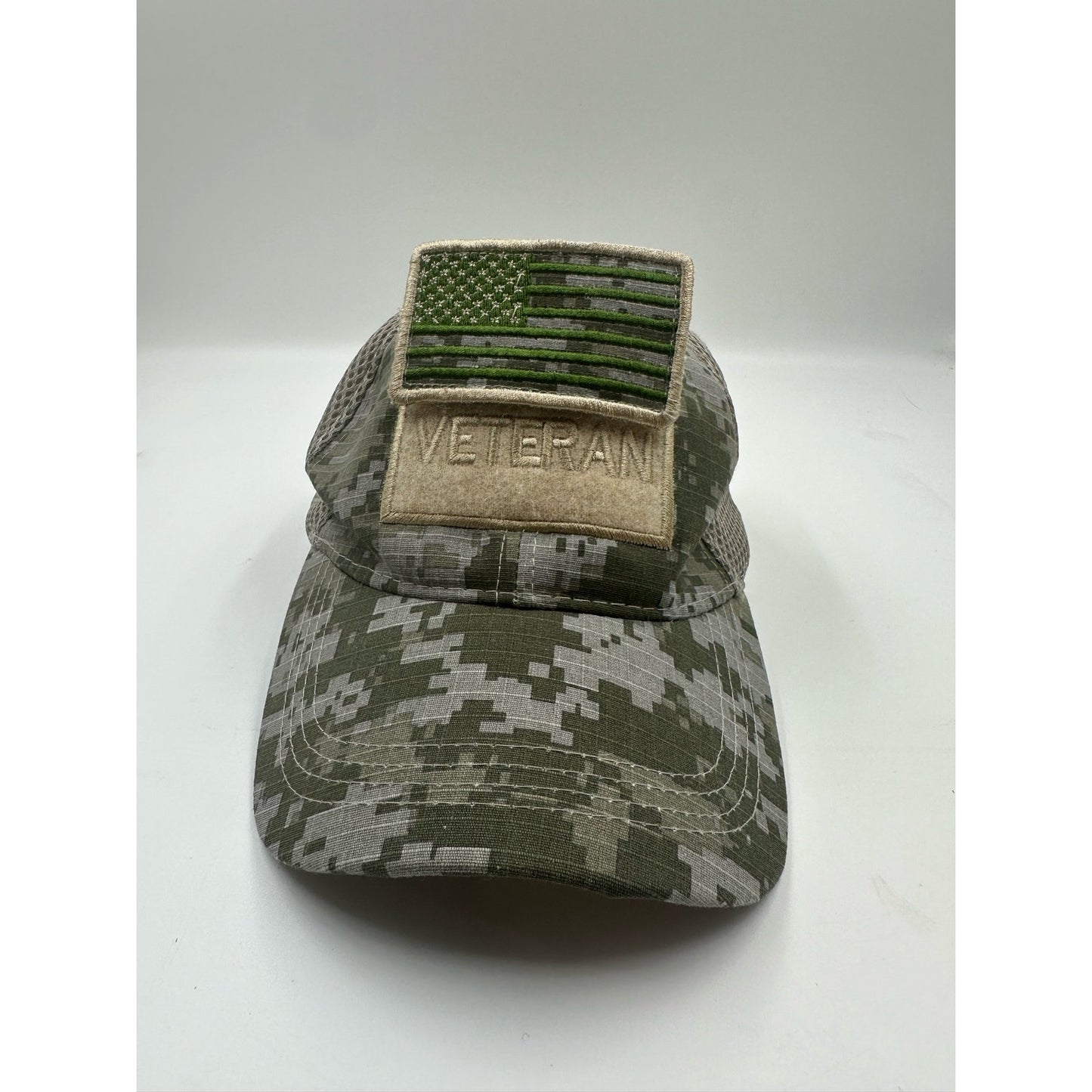 USA Veteran Flag Camo Hat