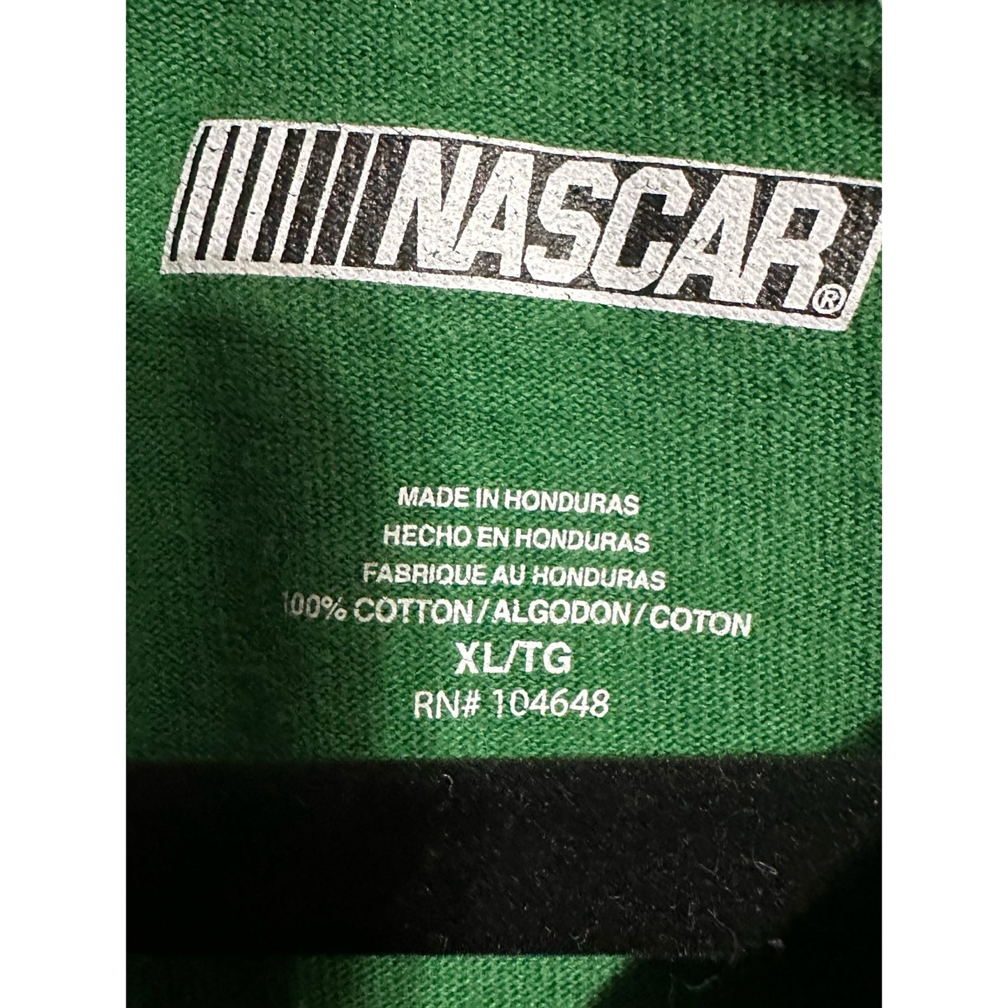 Nascar Dale Earnhardt Jr. Diet Mountain Dew Green T-Shirt Size XL