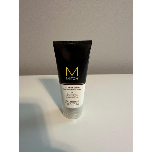 m mitch steady grip firm hold natural shine gel 5.1oz scuffed bottle