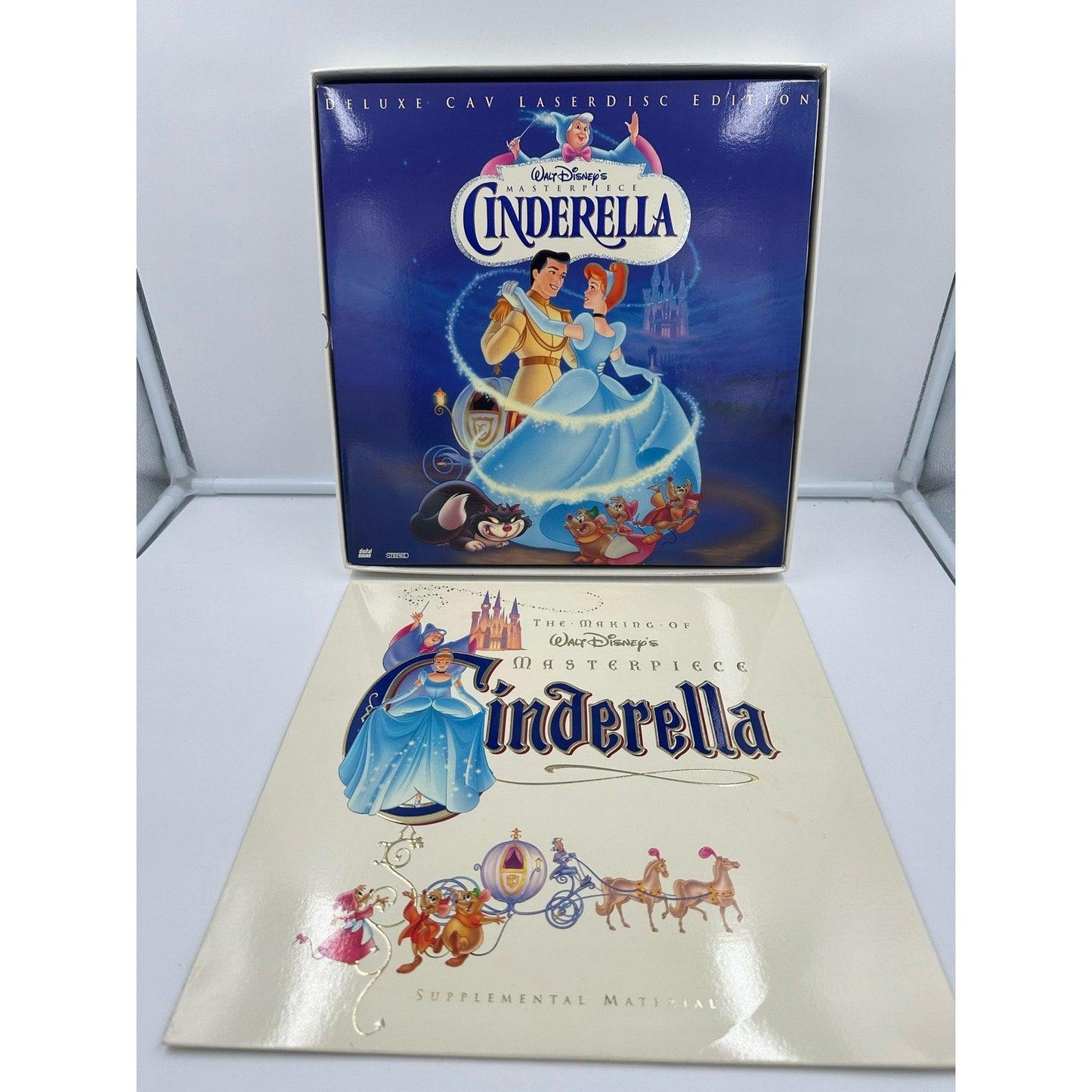 Cinderella Walt Disney Masterpiece Deluxe CAV Laserdisc Edition