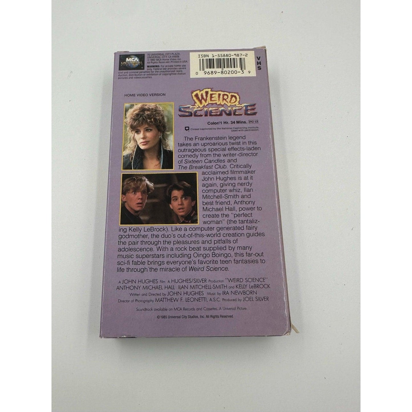 Vintage Weird Science VHS 1985 ( 1st Edition)