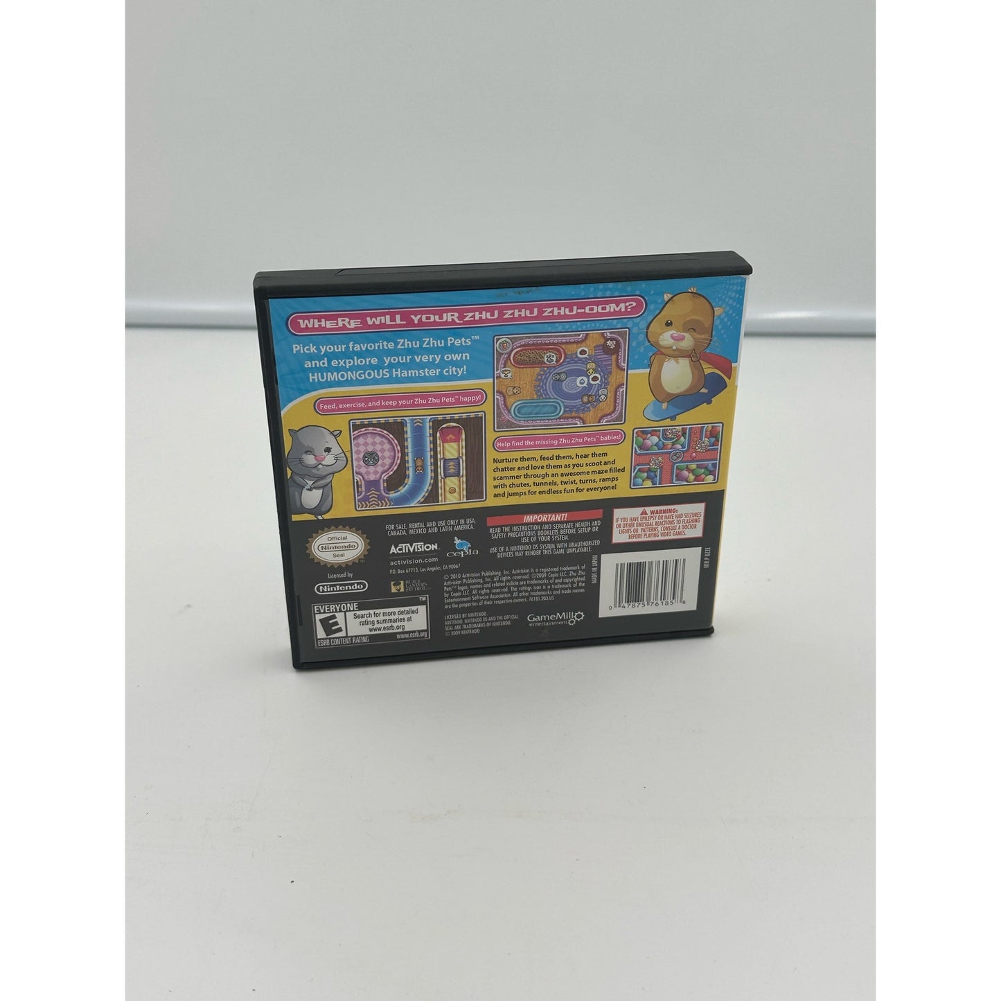 Zhu Zhu Pets Nintendo DS Game In Original Case