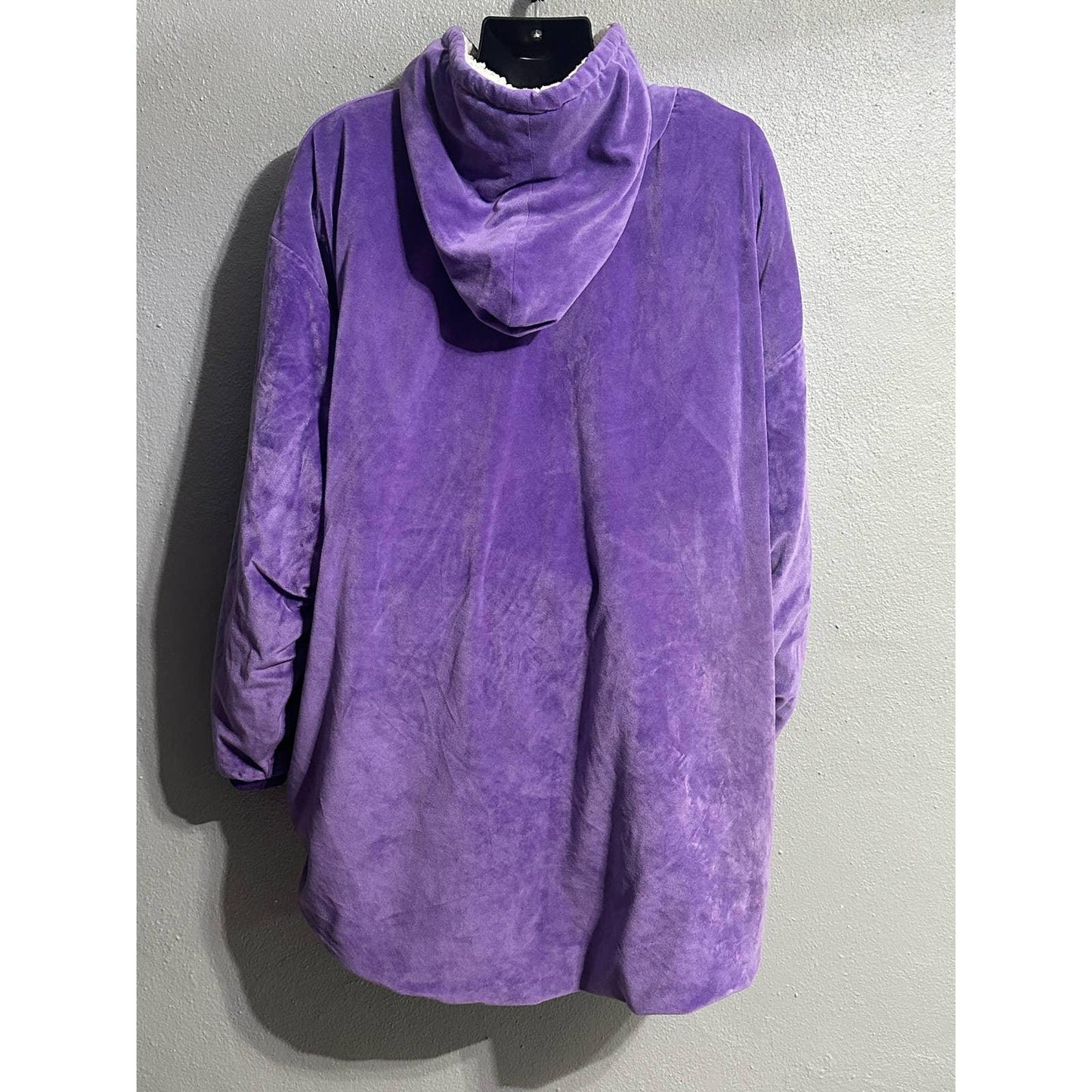 A lot of 2 The Comfy Oversized Wearable Blanket Purple and Pink Adult Size