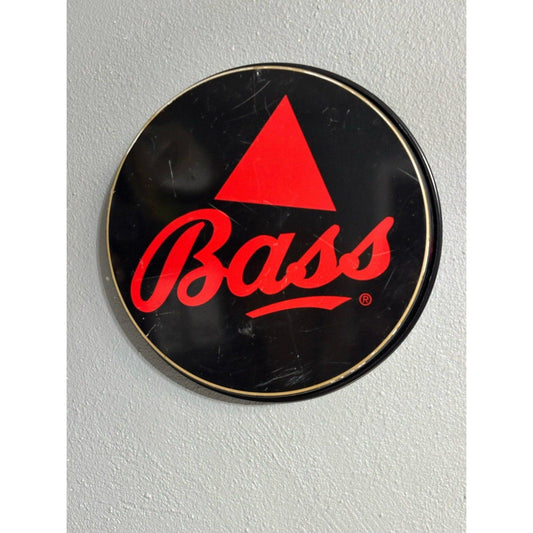 Vtg 2003 Bass Beer 13” Tin Serving Tray Bass & Co Pale Ale Man Cave Barware