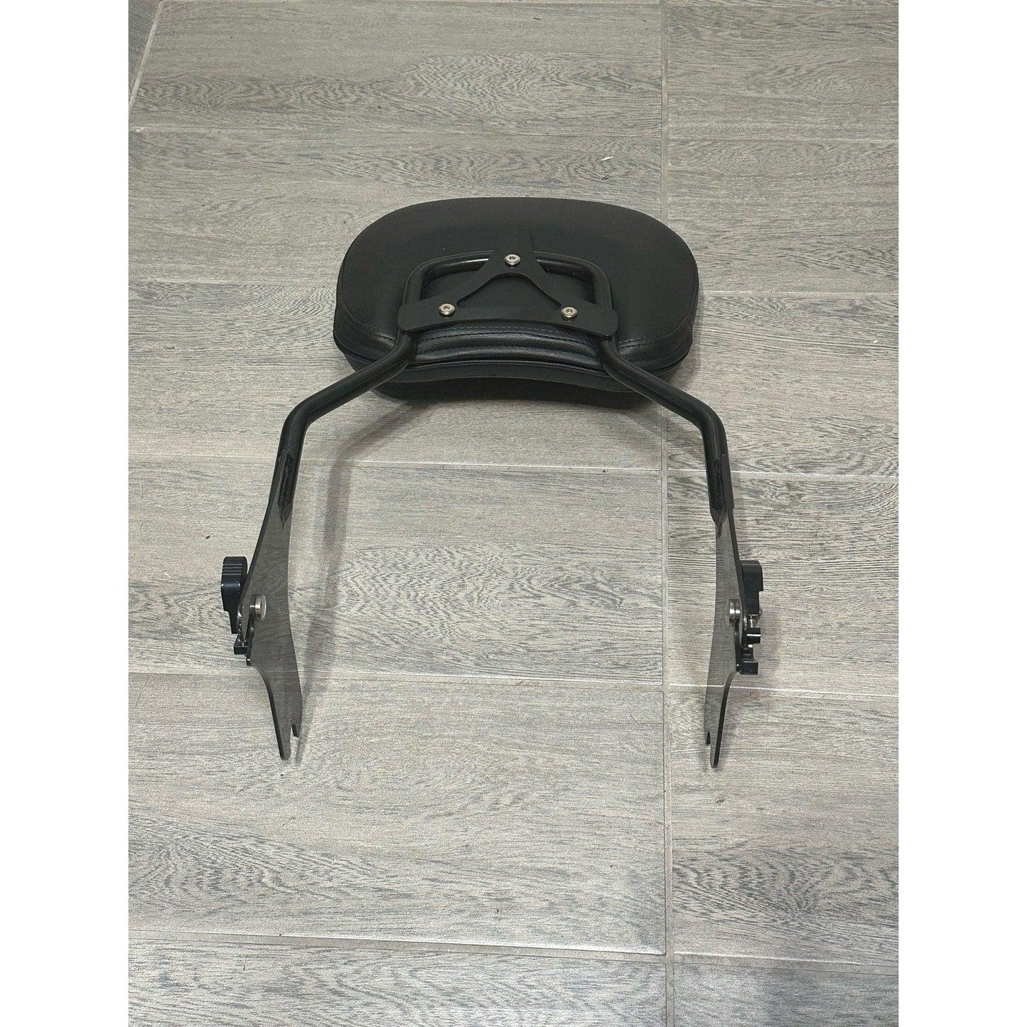 Harley Davidson OEM 08-up Touring Seat Black Vinyl Stock with Back Rest