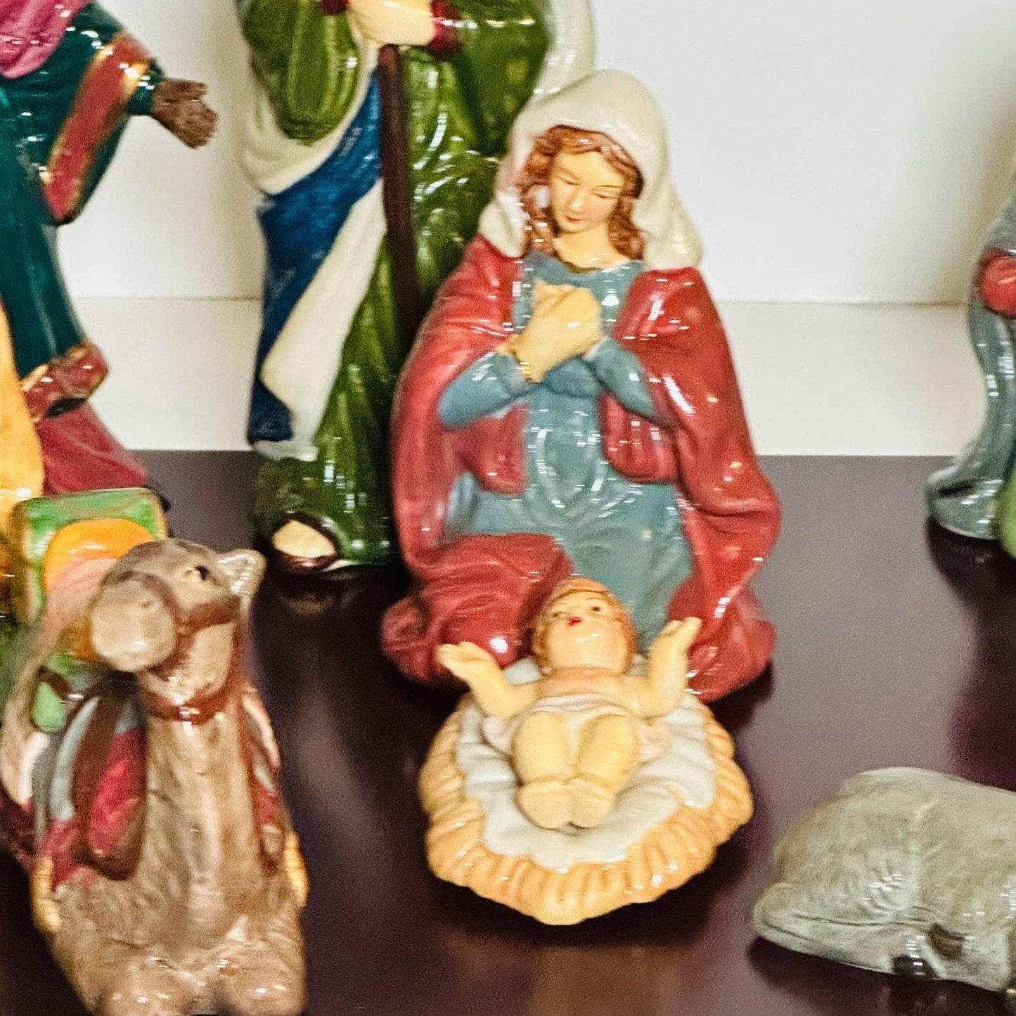 Vintage Home For The Holidays Nativity Set 2003