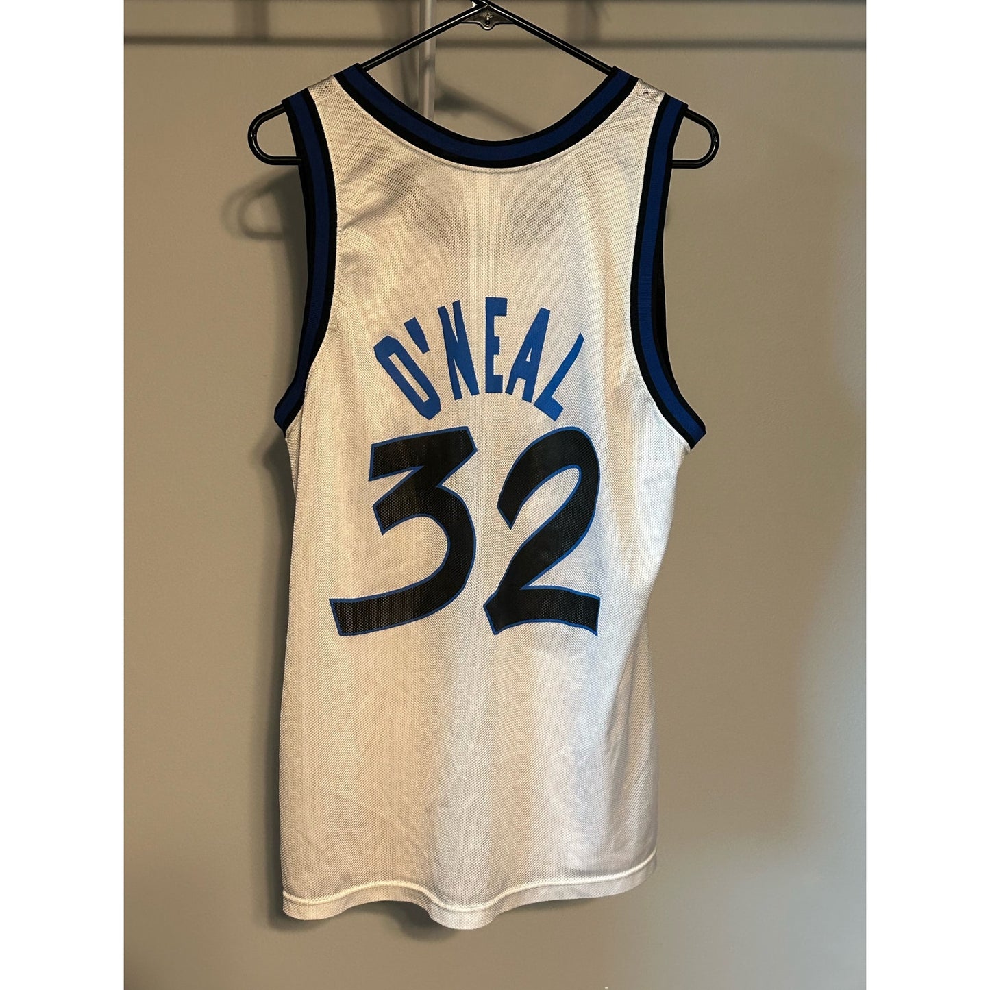 VTG 1992 Authentic Shaquille O'Neal Champion Jersey Orlando Magic Sz 44 White NWOT