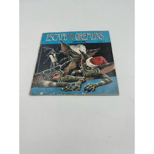 BOOK & RECORD Gremlins Escape From The Gremlins Story #3