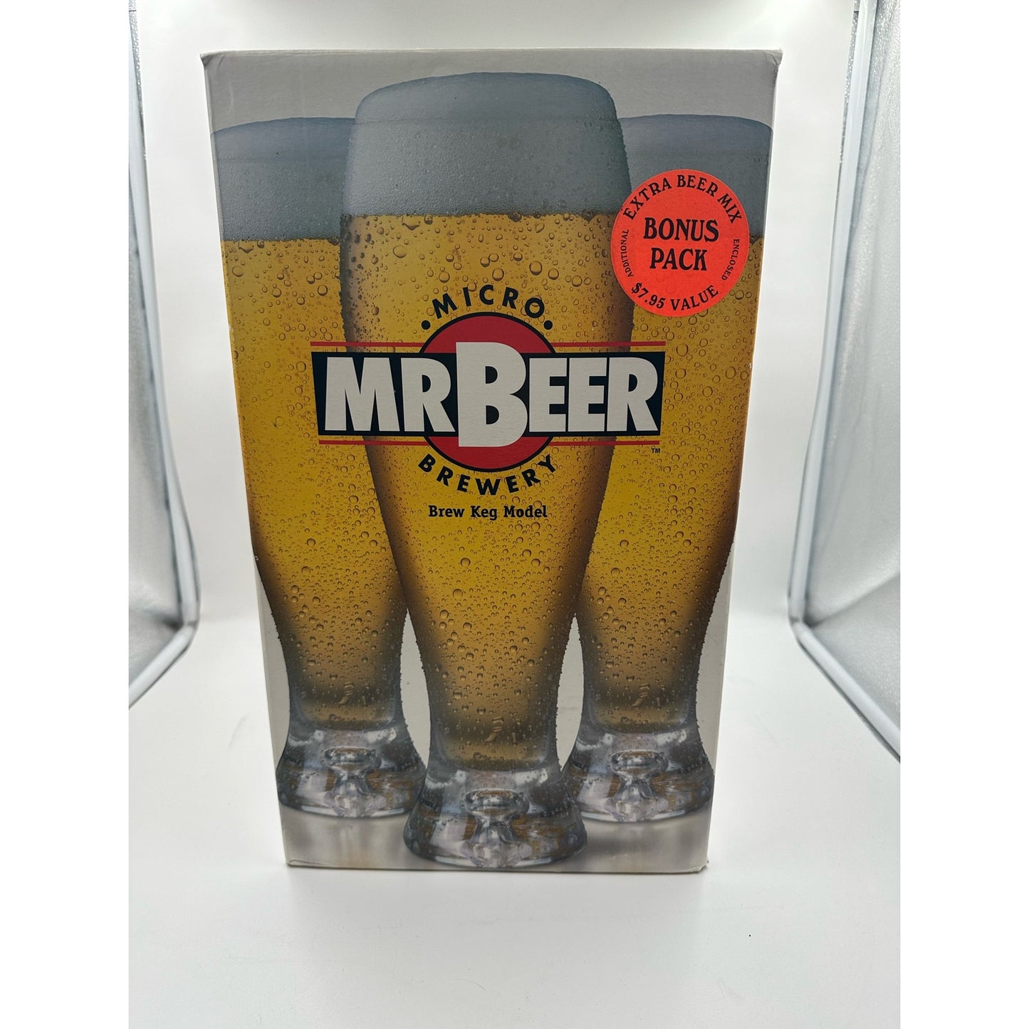 Mr Beer Micro Brewery Brew Keg Deluxe Edition Brown Plastic Keg Recipes Caps