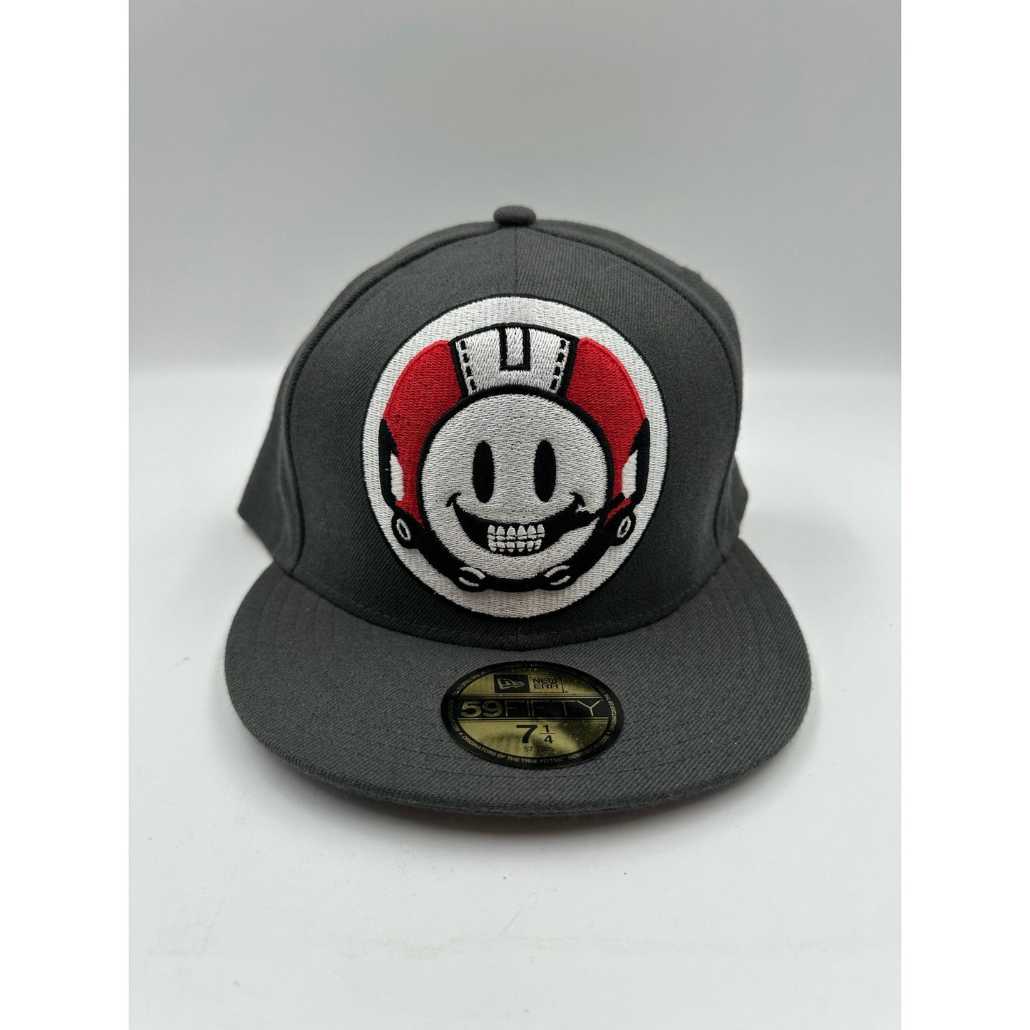 Billionaire Boys Club × New Era Size 7 1/4 Grey Patch Fitted