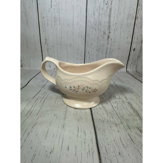 Vintage Pfaltzgraff 'Remembrance' Pattern: Gravy Boat #436, Discontinued