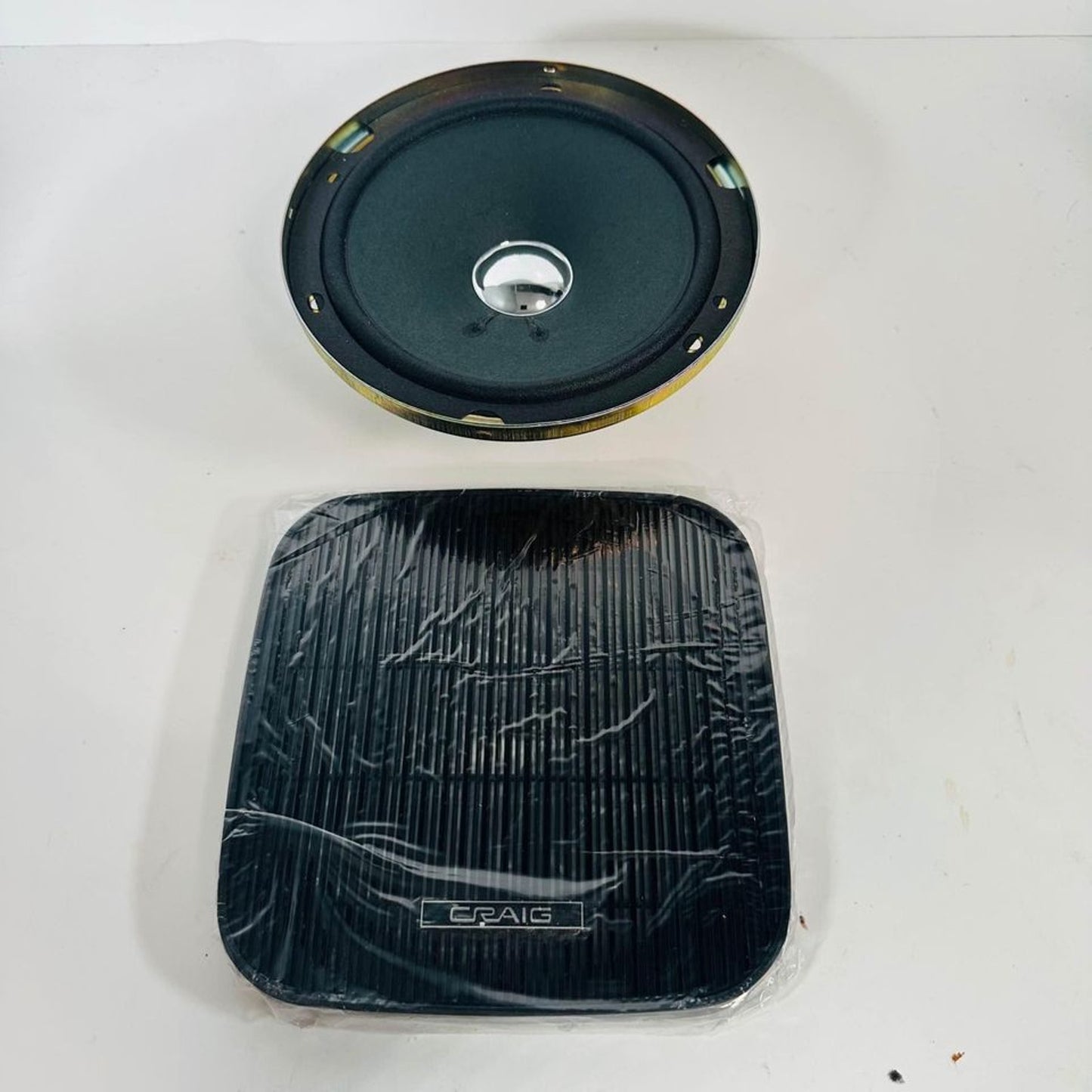 Vintage CRAIG Car Audio 9420 Twin Flushed Mounted Car Speakers 5 inches