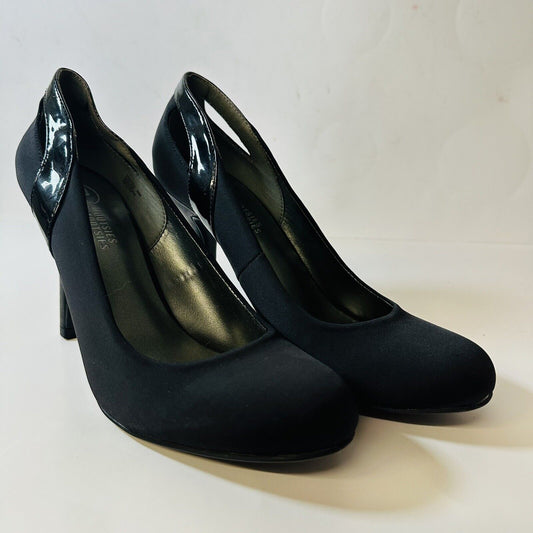 Mootsies Tootsies heels with back side cutouts Size 8.5