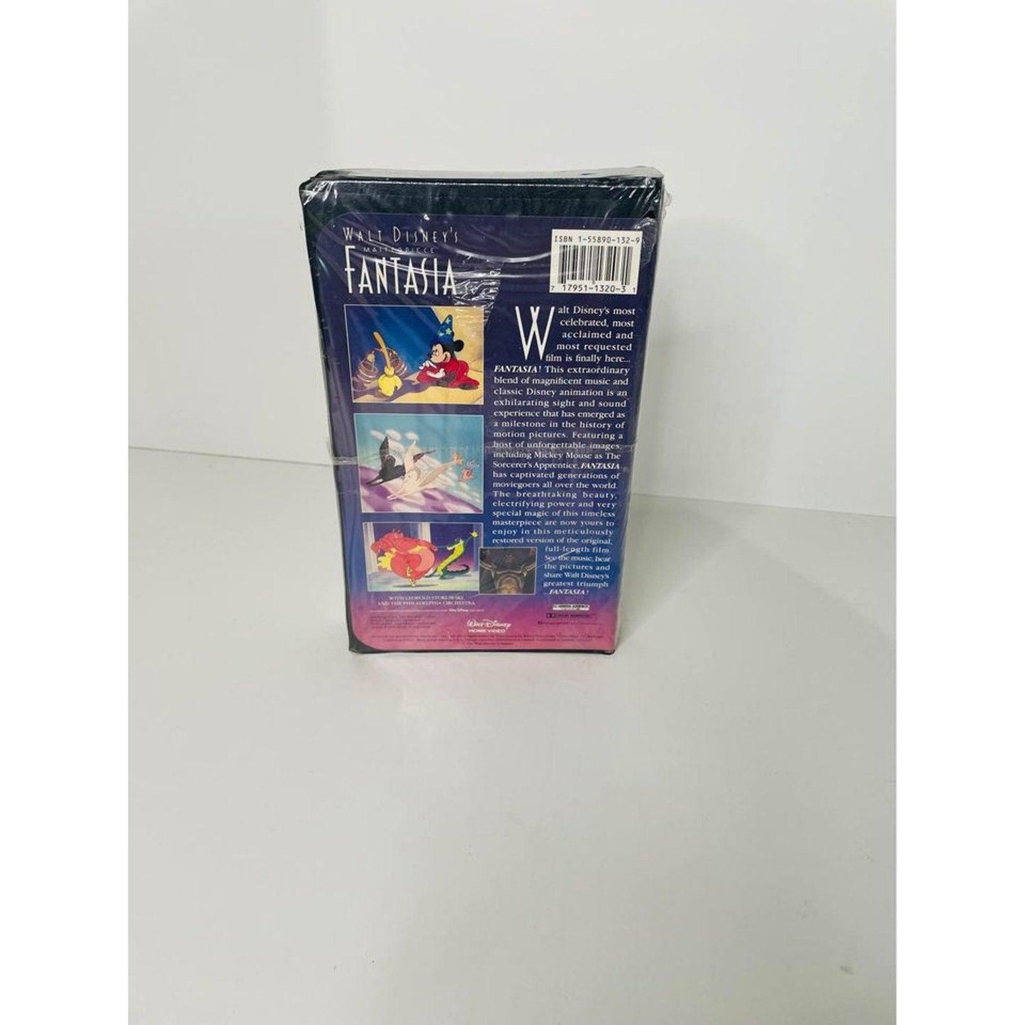 Walt Disney's Masterpiece Fantasia (VHS, 1991) Factory Sealed